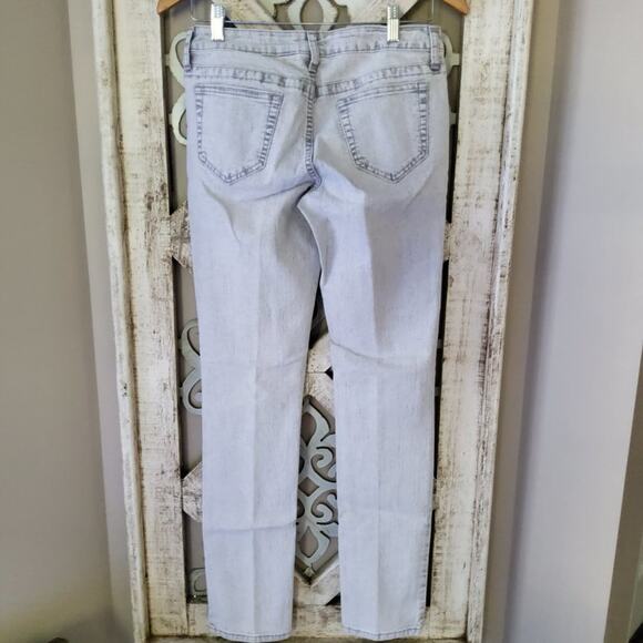 City Streets Junior Skinny Leg Denim Jeans in Gray Washed - Picture 7 of 7